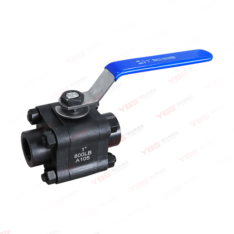 3PC forged steel ball valve