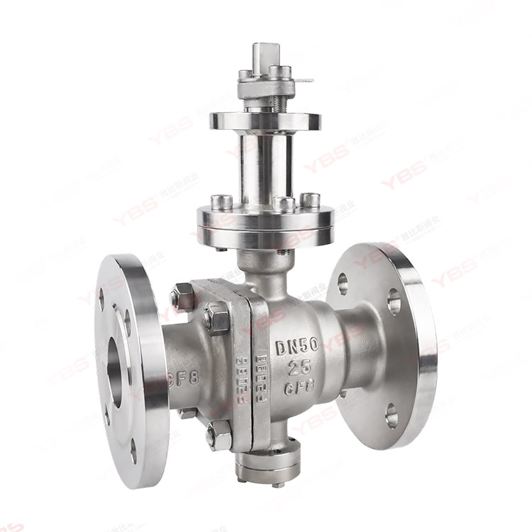 Fixed hard sealed flange ball valve