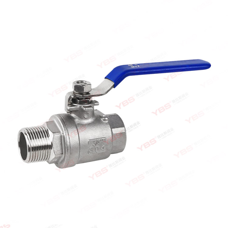 2PC inner and outer ball valve